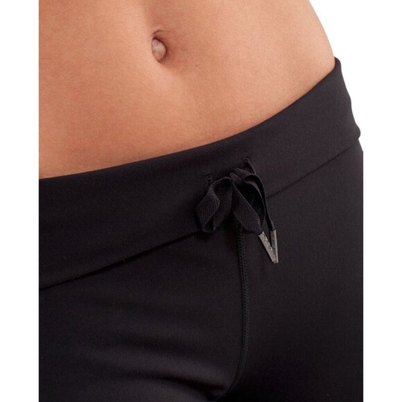 Lululemon Relaxed Fit Crop II Black Spandex Wide Leg Rel: 11/2011 Women's size 8 - Picture 5 of 11